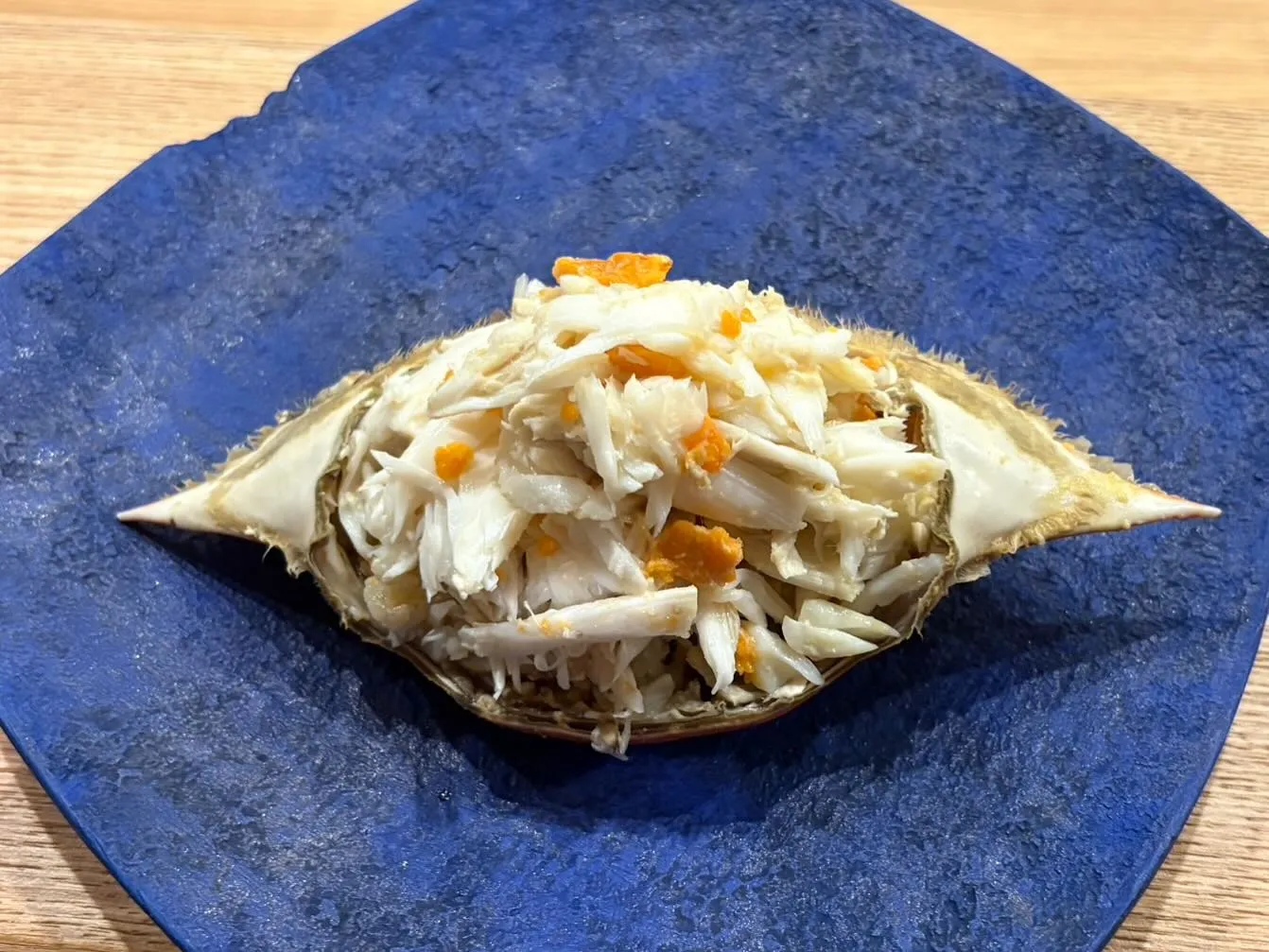 しっかり身の詰まったワタリガニ。