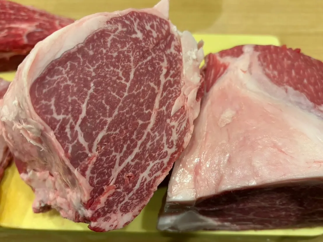 上質な牛ヒレ肉。